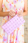 Forever Falling Handbag in Lilac