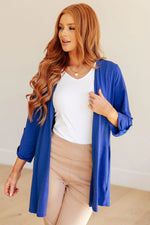 Lizzy Cardigan in Royal Blue