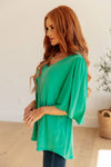 Cali Blouse in Emerald