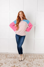 A-Tisket A-Tasket Color Block Pullover