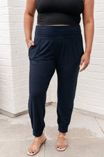 Always Accelerating Joggers in Nocturnal Navy