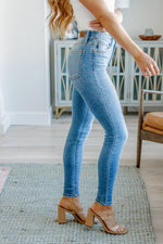 Judy Blue Catherine Mid Rise Vintage Skinny Jeans