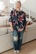 Float On Floral Top