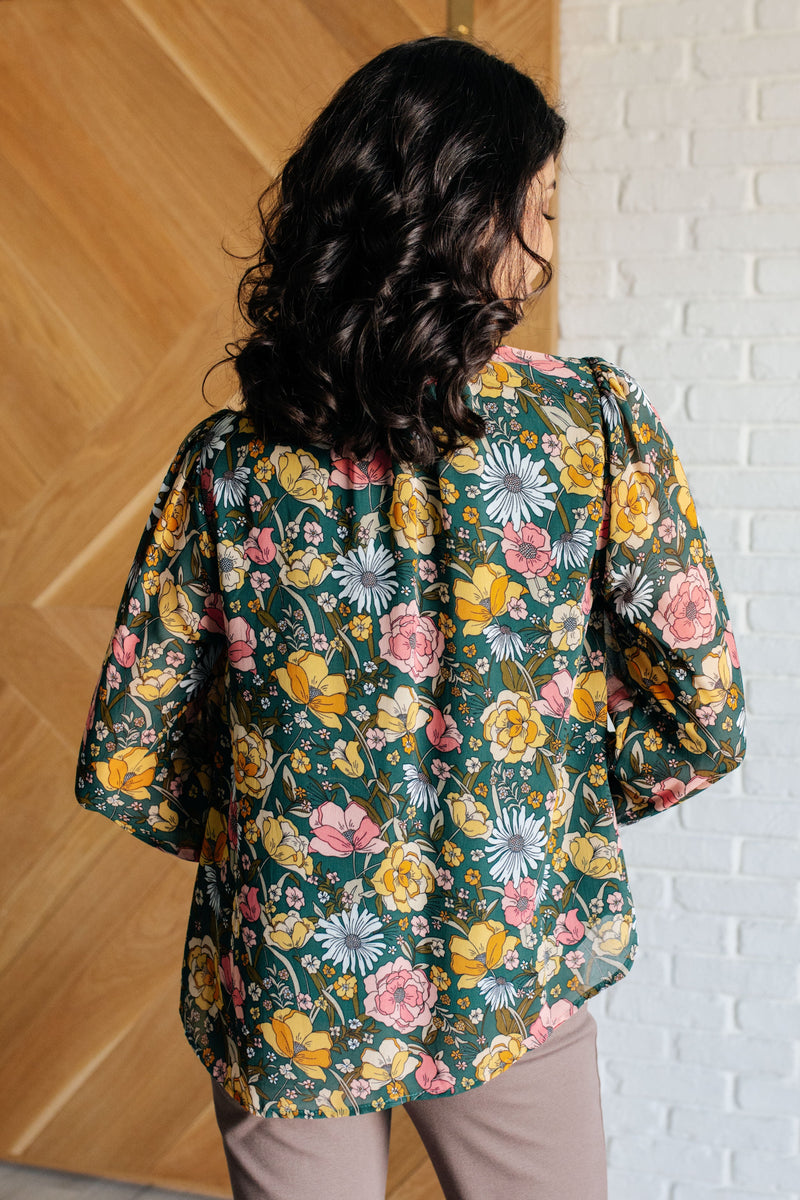 Ideal Ideas Floral Blouse