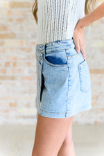 Me Espresso Denim Skort