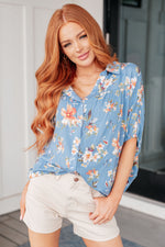 Lanikai Floral Button Down