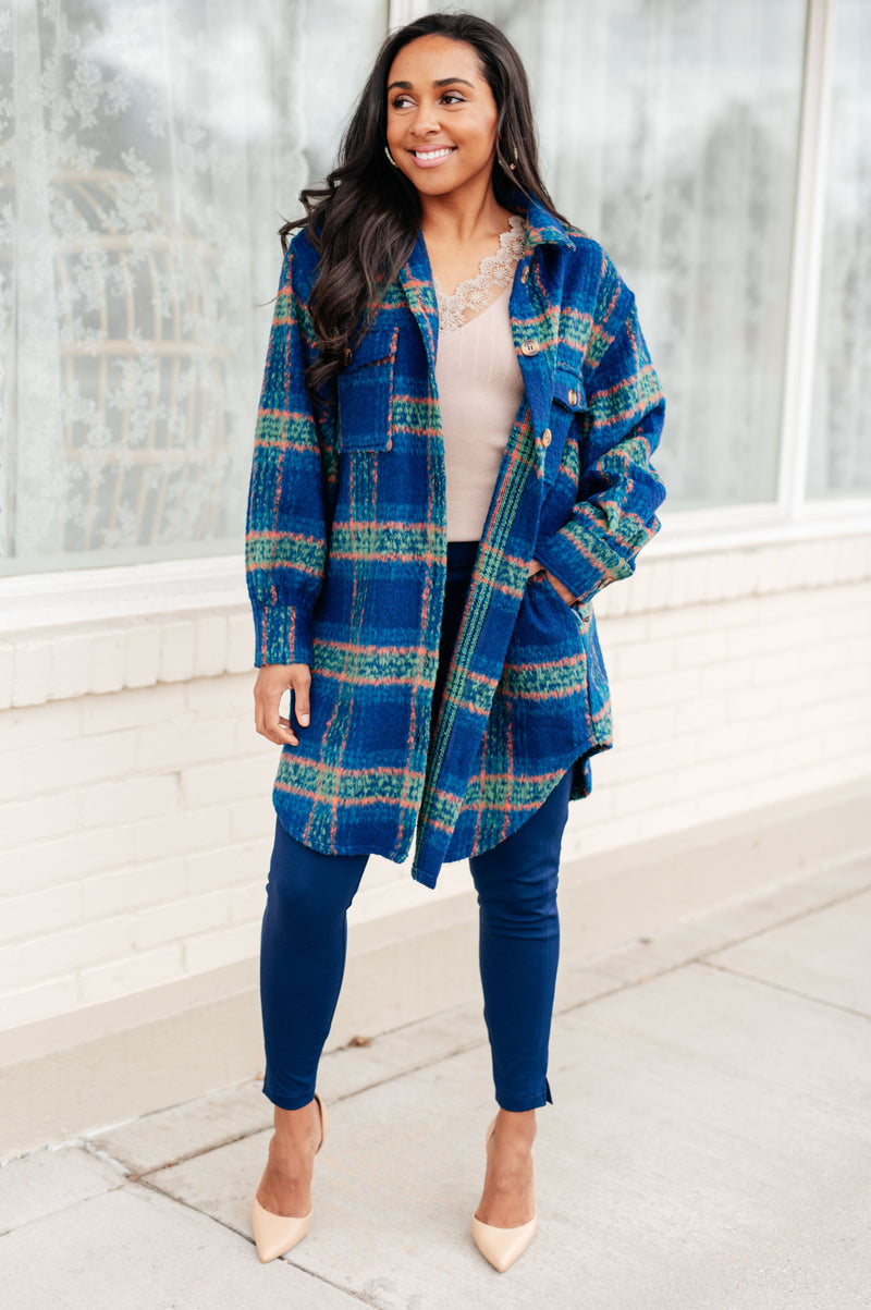 No Tears Plaid Coat