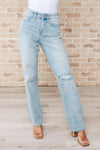 Judy Blues Parker High Rise 90's Straight Jeans