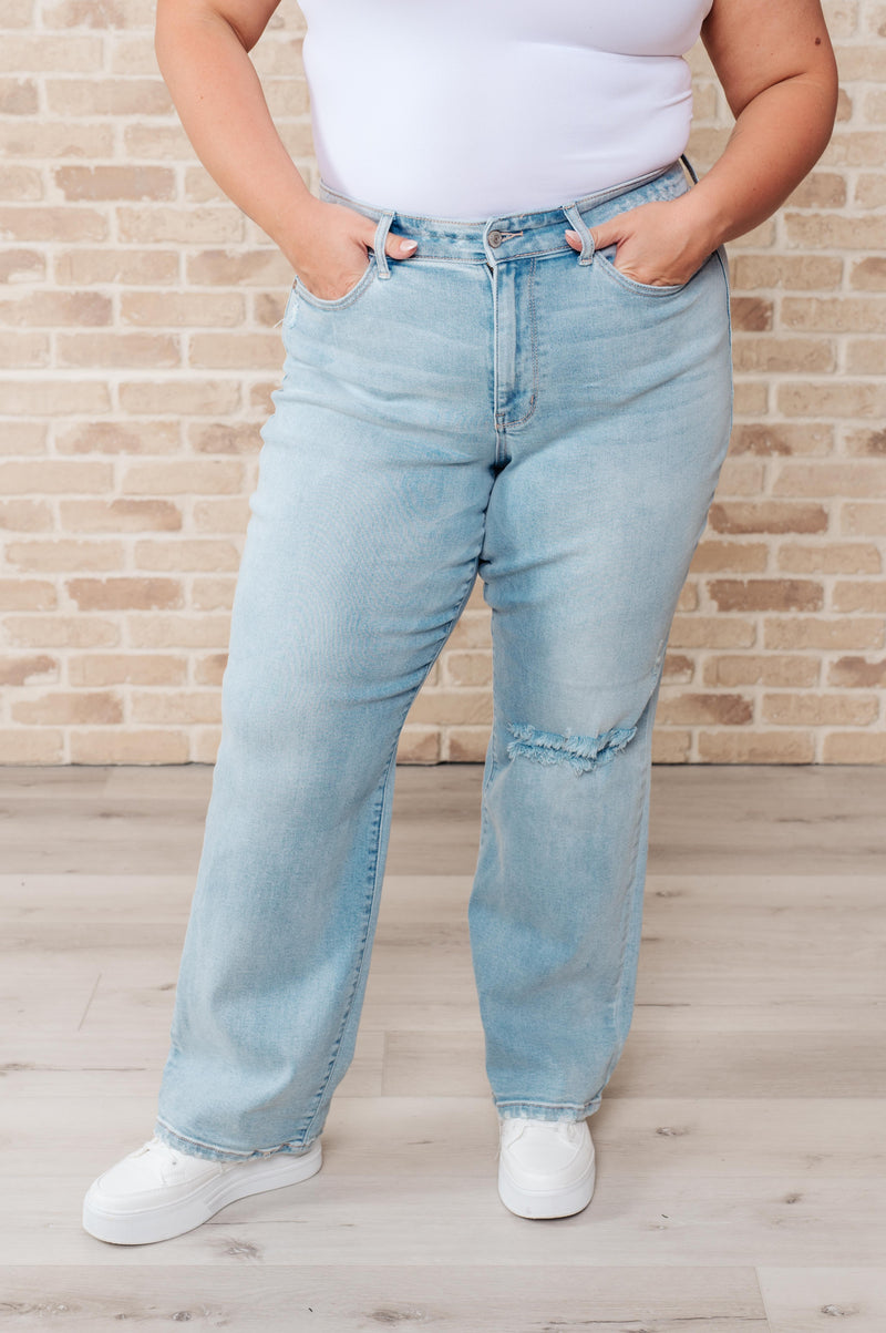 Judy Blues Parker High Rise 90's Straight Jeans