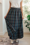 Plaid Perfection Maxi Skirt