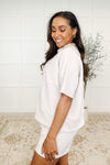 Slow Sunday Ribbed Knit Set in Sand Beige