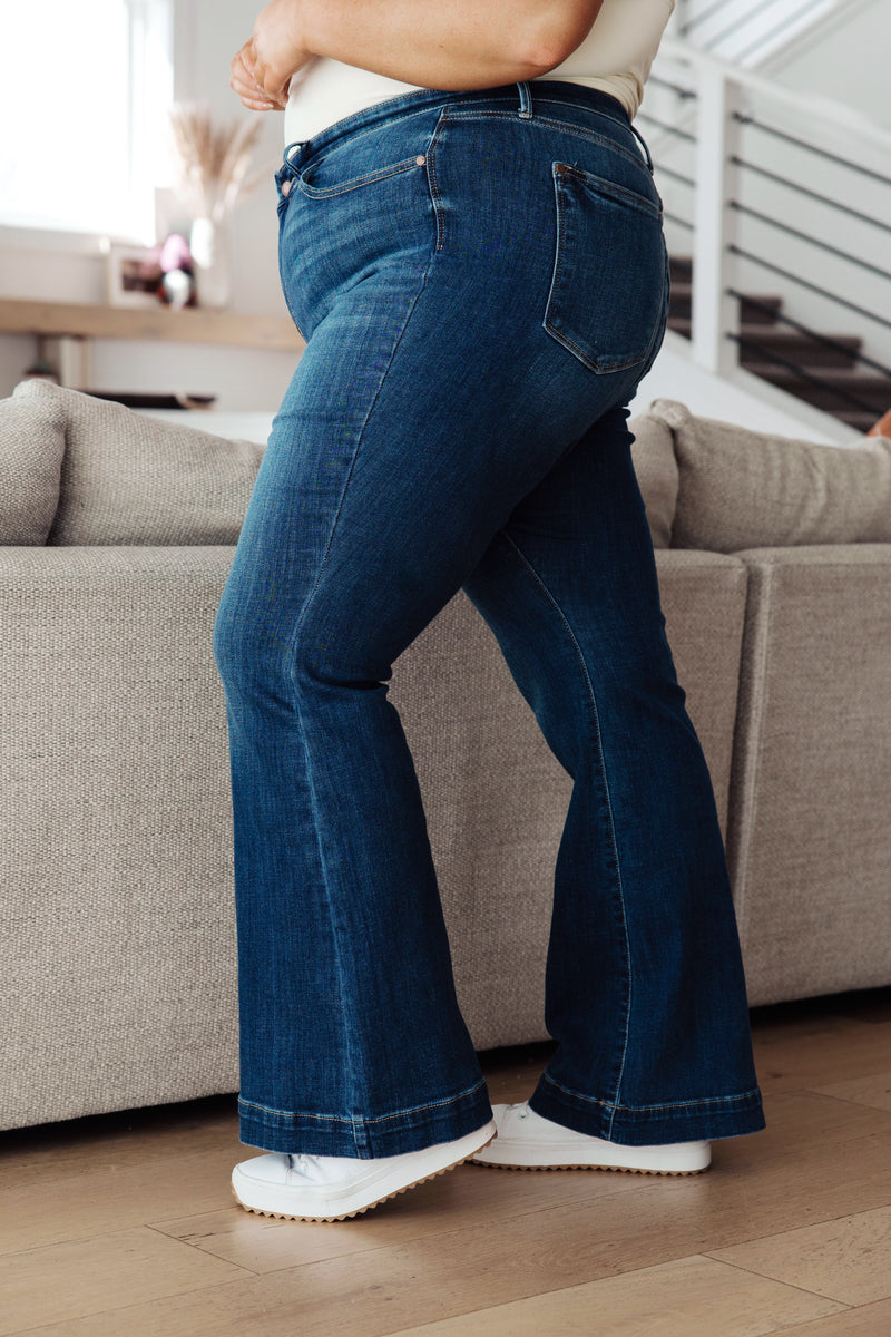 Judy Blue Sydney High Rise Trouser Flare Jeans