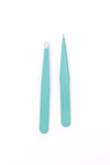 Teal Cloud Tweezer Set