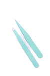 Teal Cloud Tweezer Set