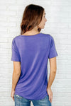 The Every Outfit Basic V-Neck Top in  Marlin