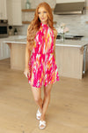 Tropical Punch Halter Dress