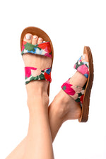 With a Twist Sandal in Flowers