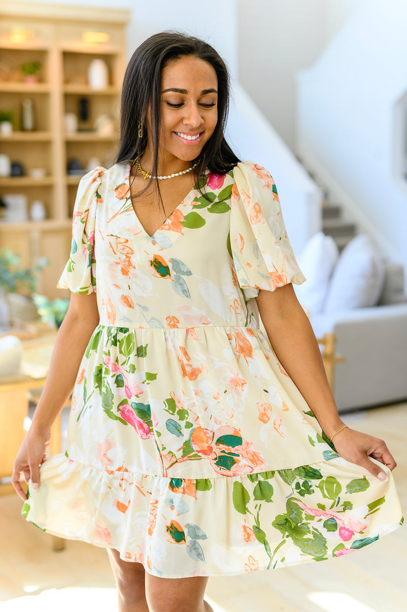 Delightful Surprise Floral Dress