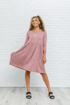 Weekender Dress In Mauve