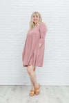 Weekender Dress In Mauve