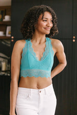 Lacey Lover Bralette in Blue