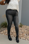 Black Gold High Waist Jeans