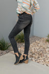 Black Gold High Waist Jeans