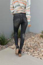 Black Gold High Waist Jeans