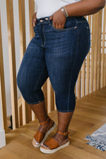 Judy Blue Classy Crop Capris