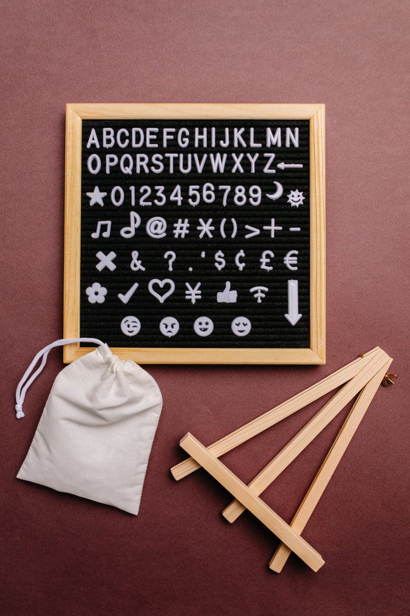 Let Lettering Lift Your Spirits Felt Board Set