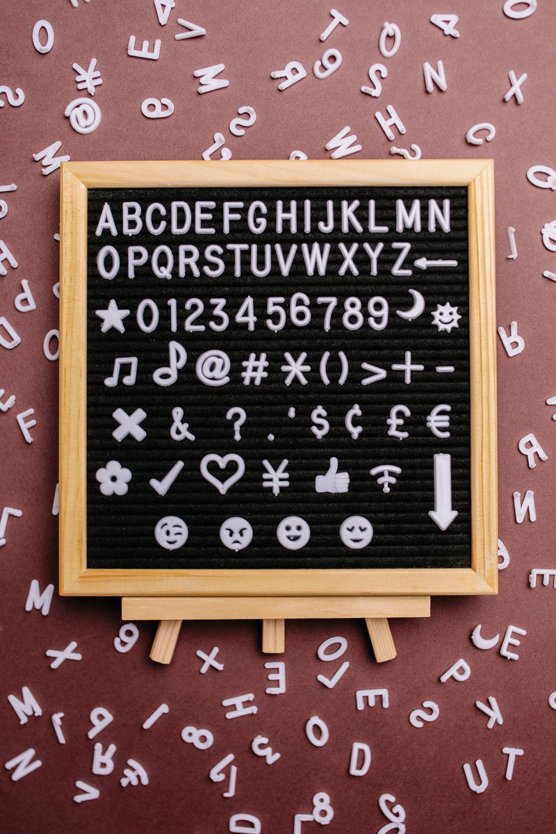 Let Lettering Lift Your Spirits Felt Board Set