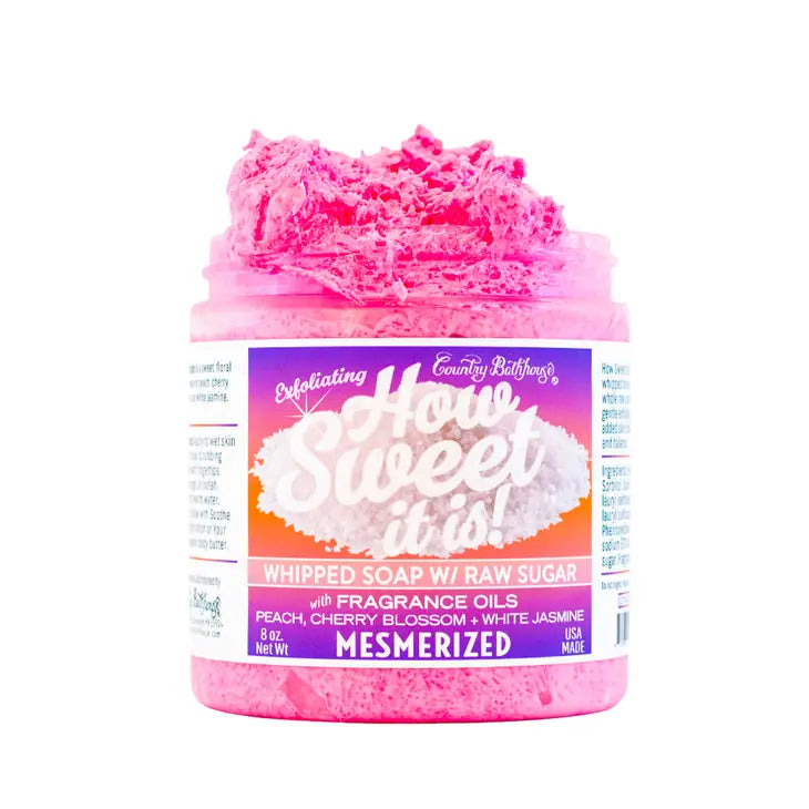 PREORDER: Exfoliating Whipped Soap in Assorted Scents