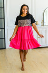 PREORDER: Matching Kid's Tiered Leopard Dress in Three Colors
