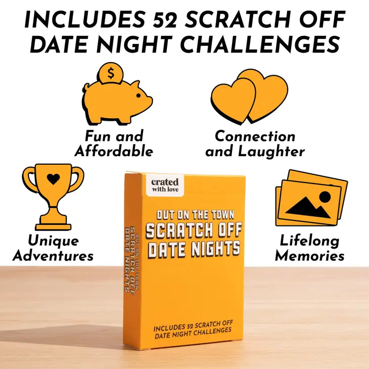 PREORDER: Out on the Town Scratch Off Date Night Cards