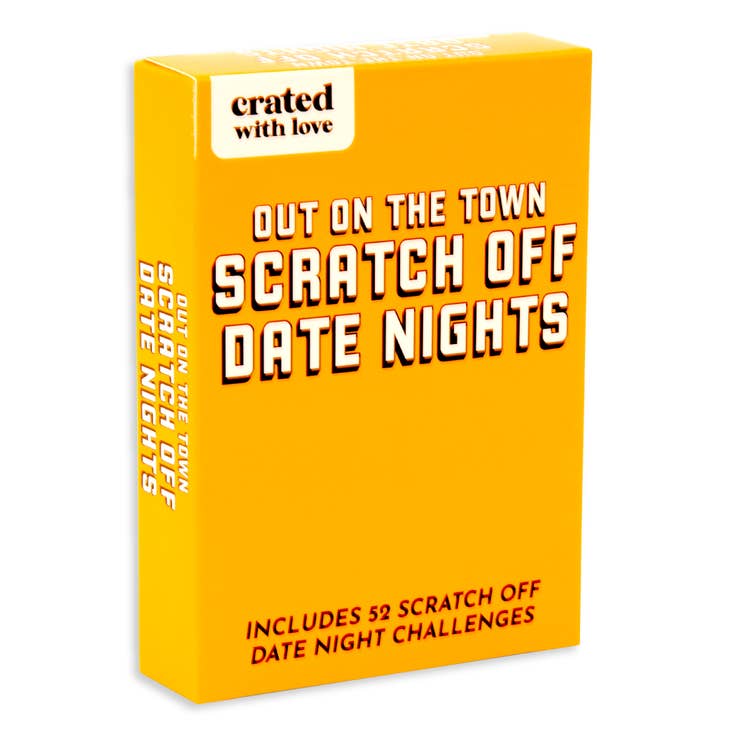 PREORDER: Out on the Town Scratch Off Date Night Cards