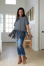 Blake Fringe Hem Top