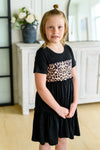 PREORDER: Matching Kid's Tiered Leopard Dress in Three Colors