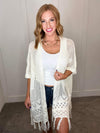 PREORDER: Crochet Cardigan in Six Colors