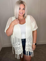 PREORDER: Crochet Cardigan in Six Colors