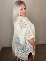 PREORDER: Crochet Cardigan in Six Colors