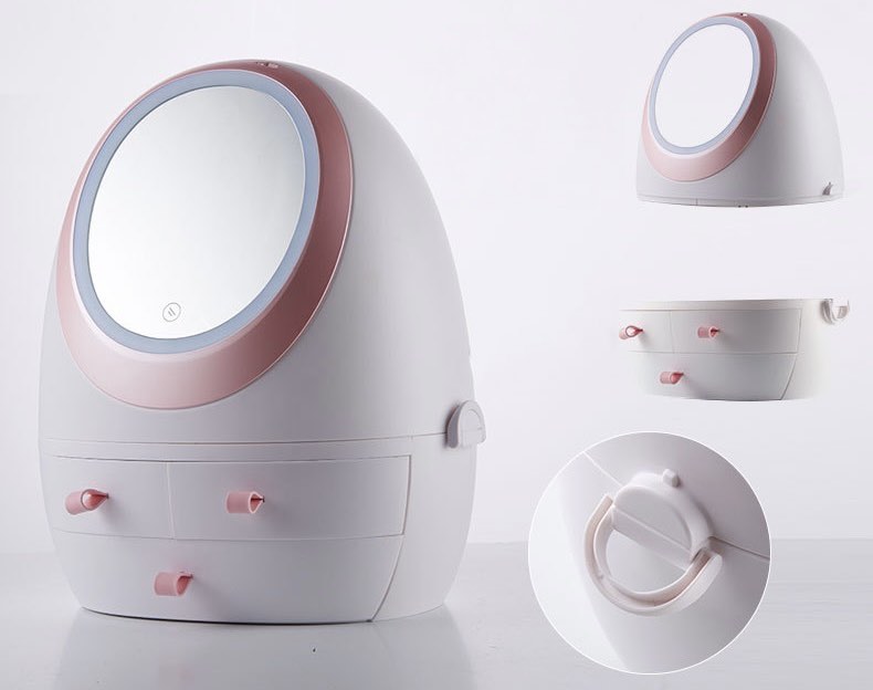 PREORDER: Parker Beauty Storage in Pink