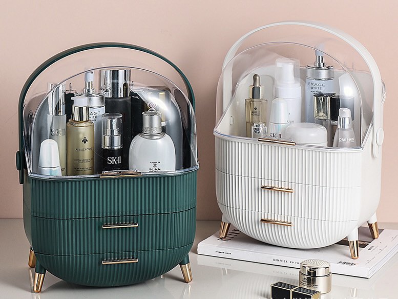 PREORDER: Ava Beauty Storage in White