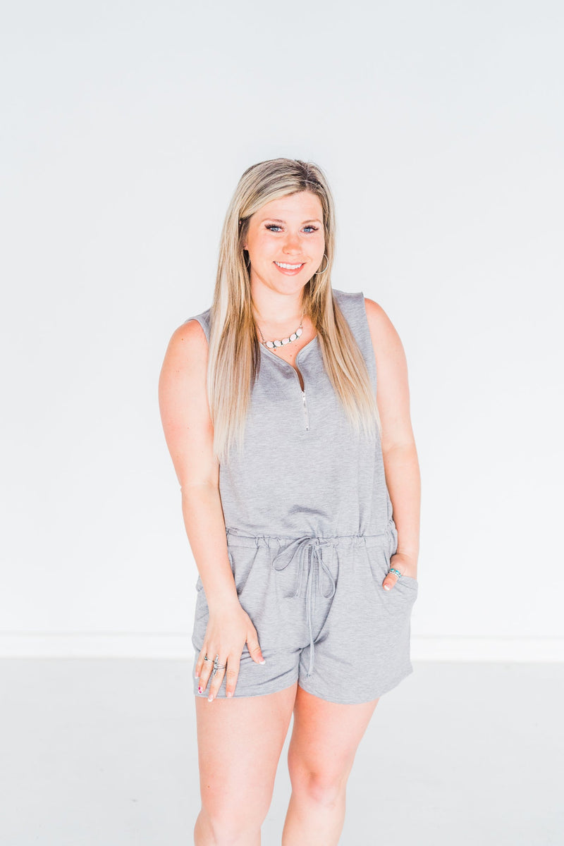 PREORDER: Zip Romper in Three Colors