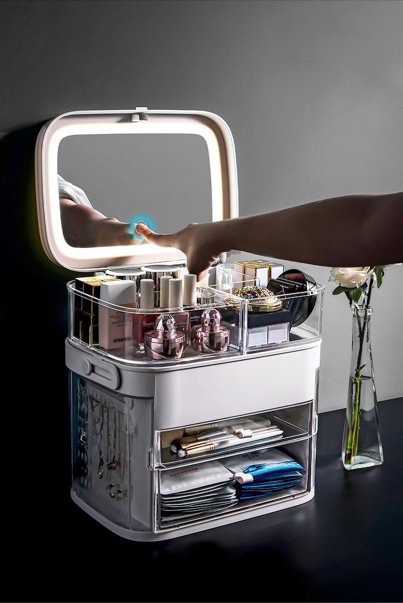 PREORDER: Emerson Beauty Storage in White
