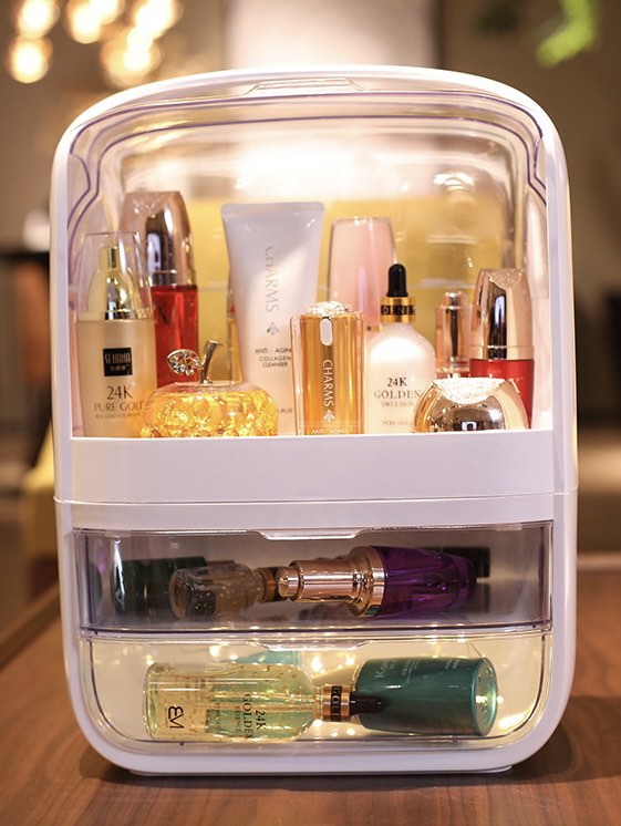 PREORDER: Bella Beauty Storage in Pink