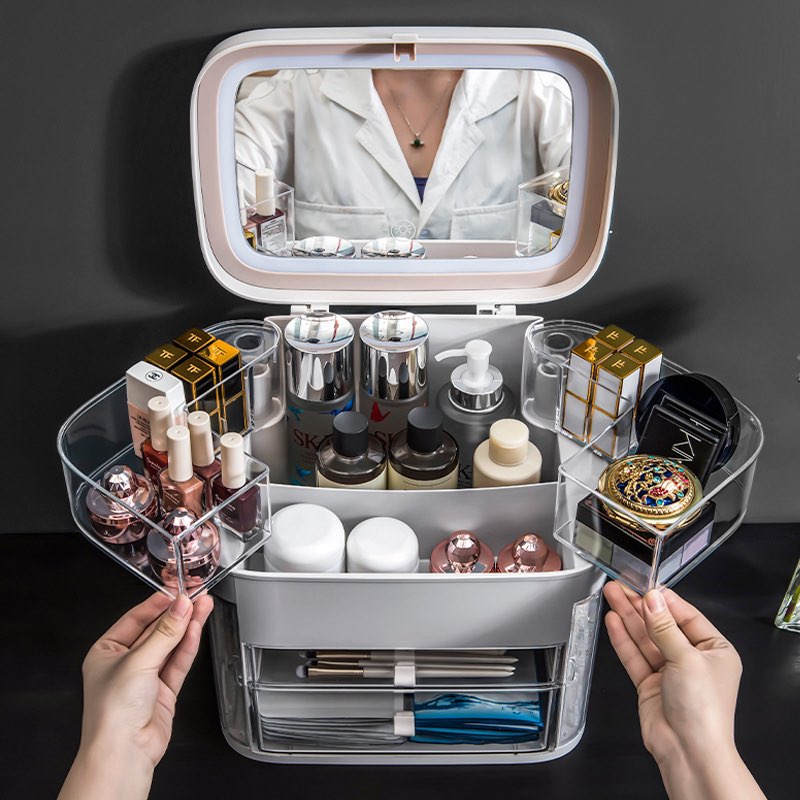 PREORDER: Emerson Beauty Storage in White