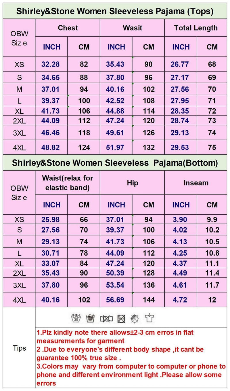 PREORDER: Sleeveless Pajamas in Tropical Leaf