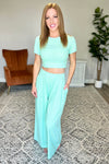 PREORDER: Petite Length Cropped Lounge Set in Four Colors