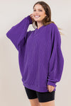 PREORDER: Ribbed Pullover in Four Colors