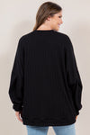 PREORDER: Ribbed Pullover in Four Colors